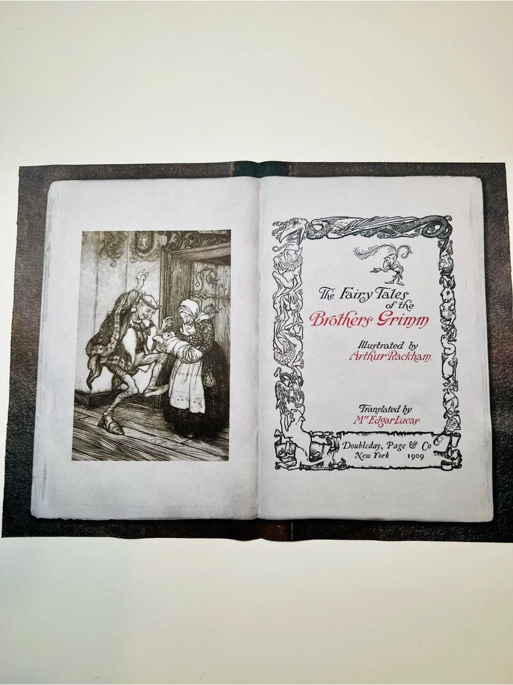 Grimm’s Fairy Tales Book Shaped Microfiber Cleaning Cloth Eyeglasses Screens